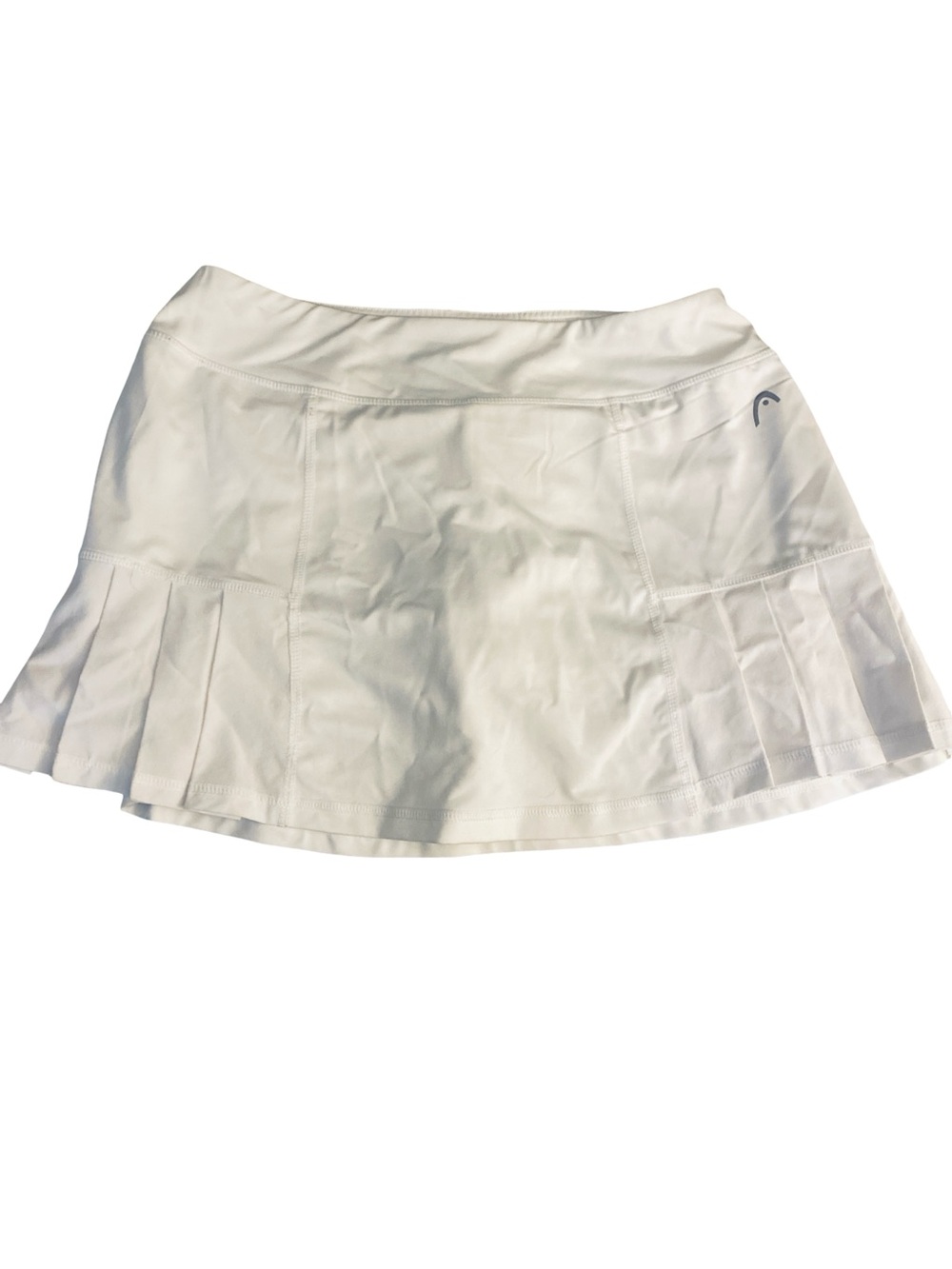 Head White Pleated Tennis Skort - S
White